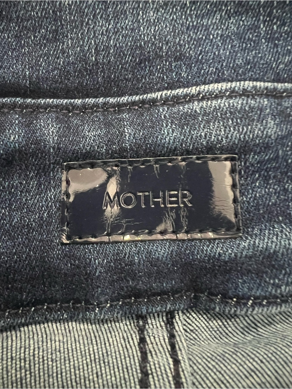 MOTHER Denim Triple Stack Insider Ankle Jeans Chick Flick Size 28 - Picture 11 of 15